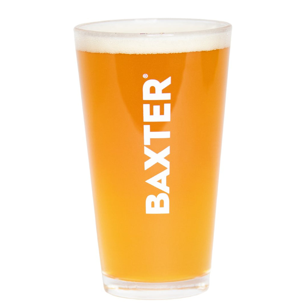 Can-Shaped Glass, Baxter Brewing Co.