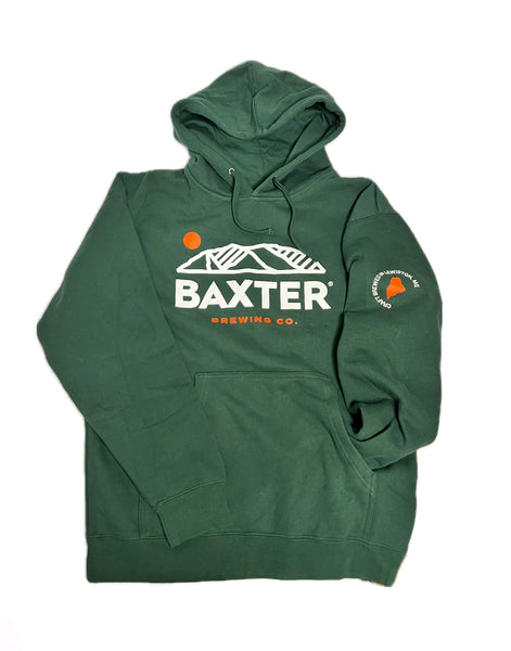 Hoodie - Baxter Brandmark - Forest Green