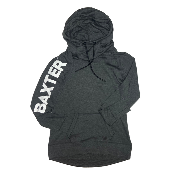 White cowl neck hoodie hotsell